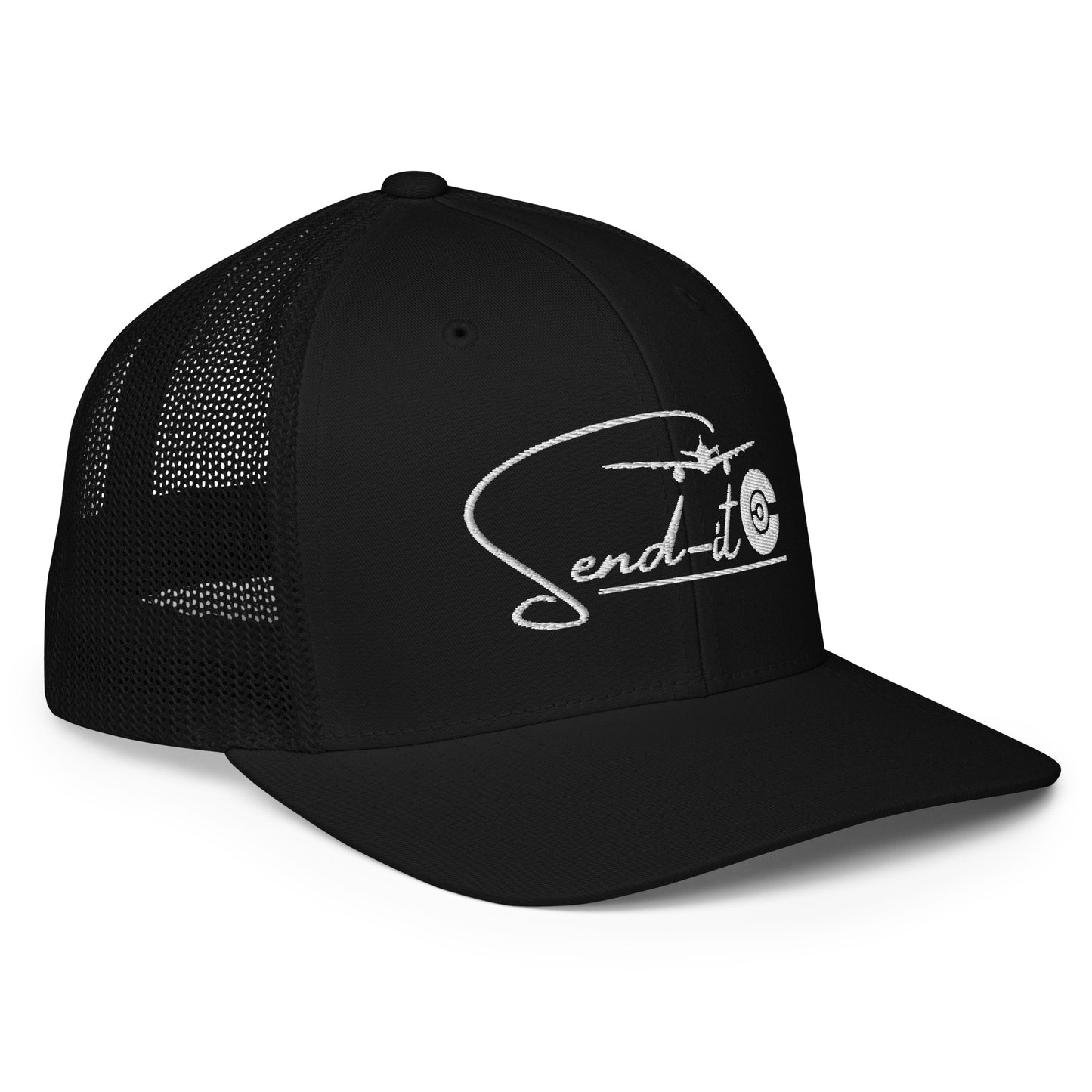 Mesh back trucker cap