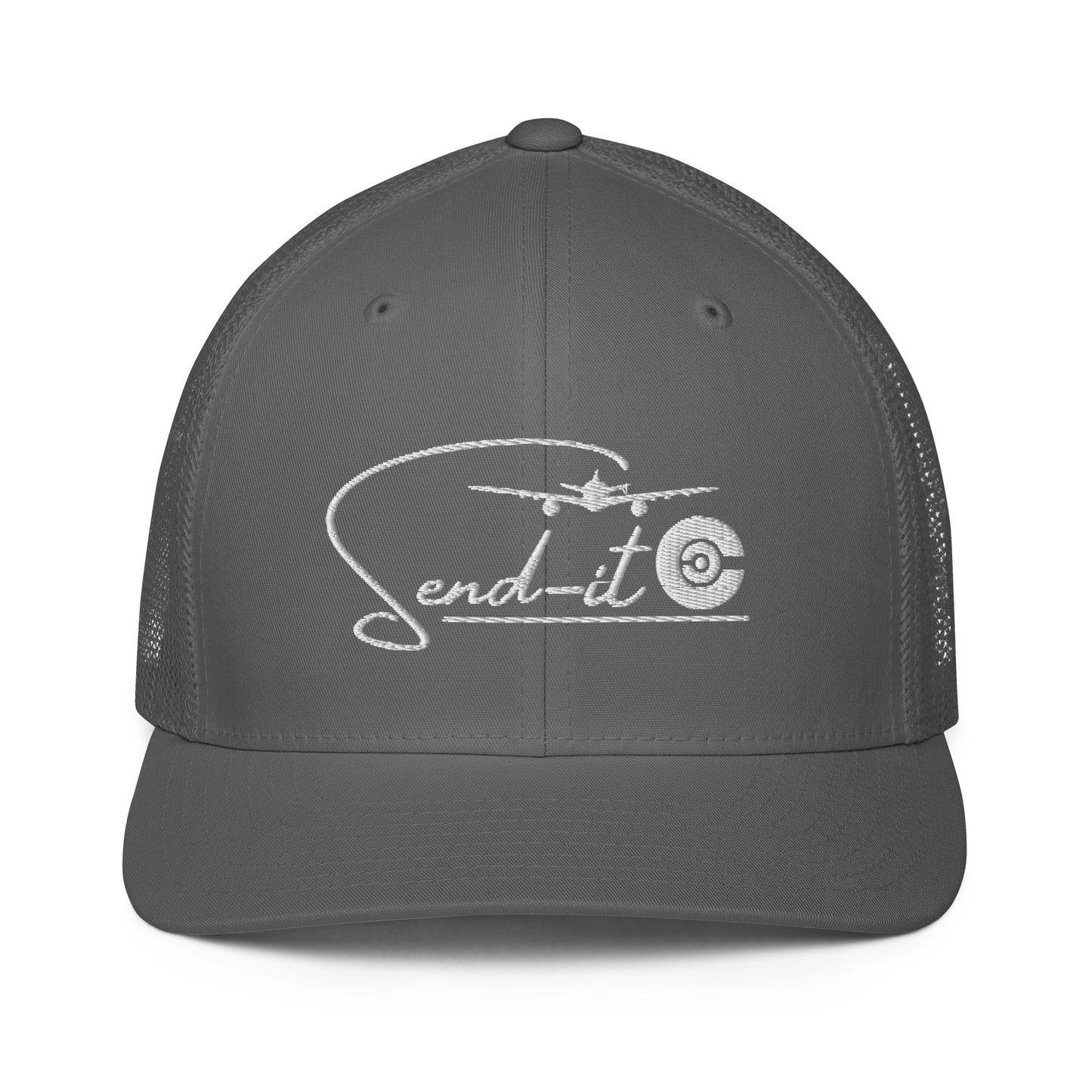 Mesh back trucker cap