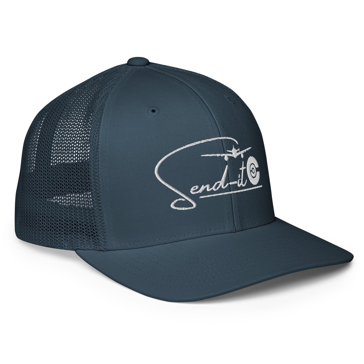 Mesh back trucker cap